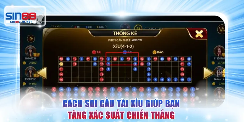Cách soi cầu tài xỉu giúp bạn tăng xác suất chiến thắng