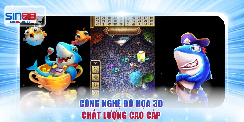 Công nghệ đồ họa 3D chất lượng cao cấp
