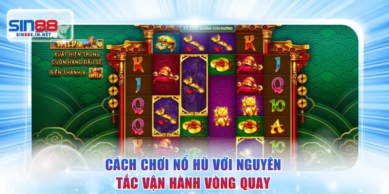 Hướng dẫn cách chơi nổ hũ với nguyên tắc vận hành vòng quay